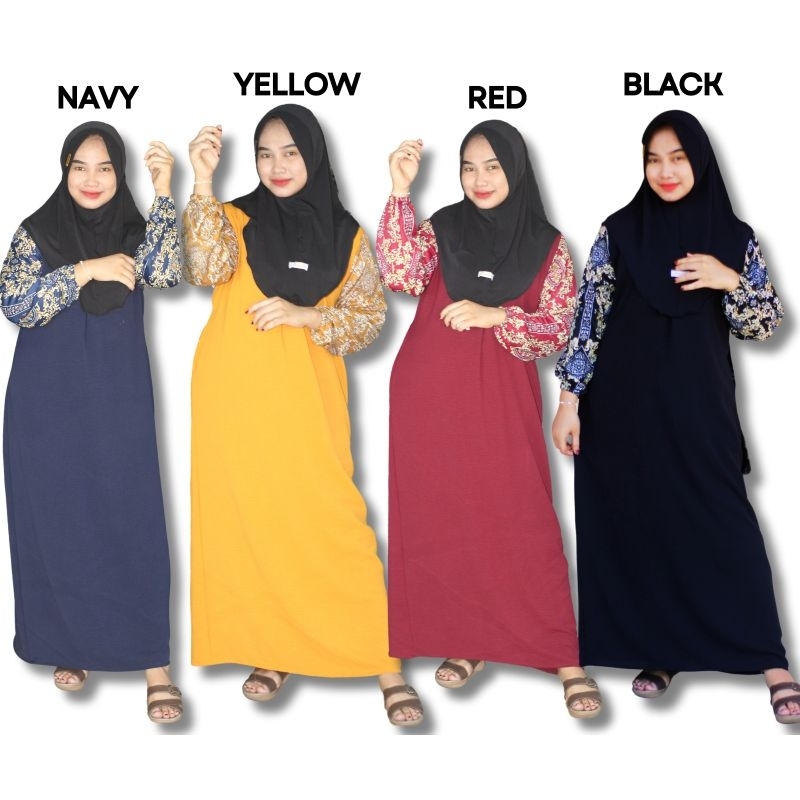 GAMIS PREMIUM CRINKLE COMBINASI 100 RIBU DAPAT 2