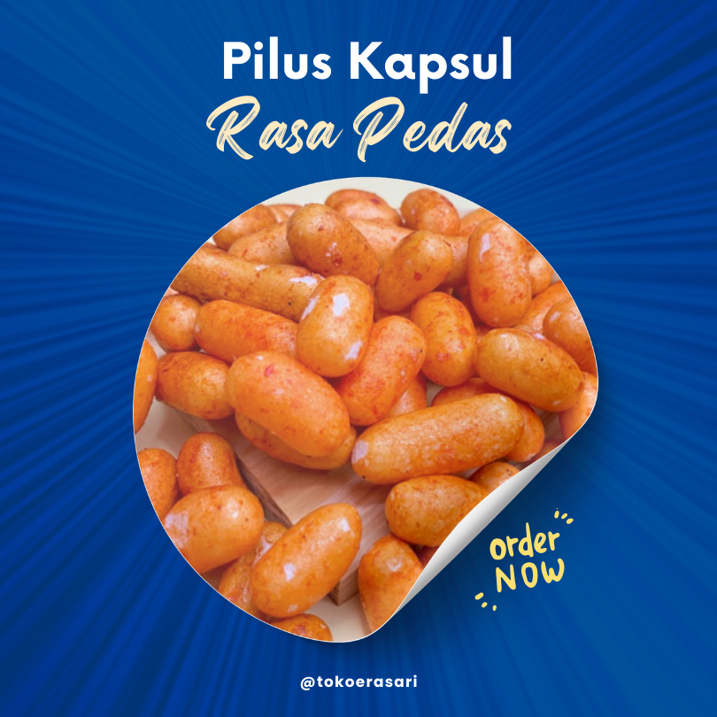 

Pilus Kapsul Merah Rasa Pedas Balado