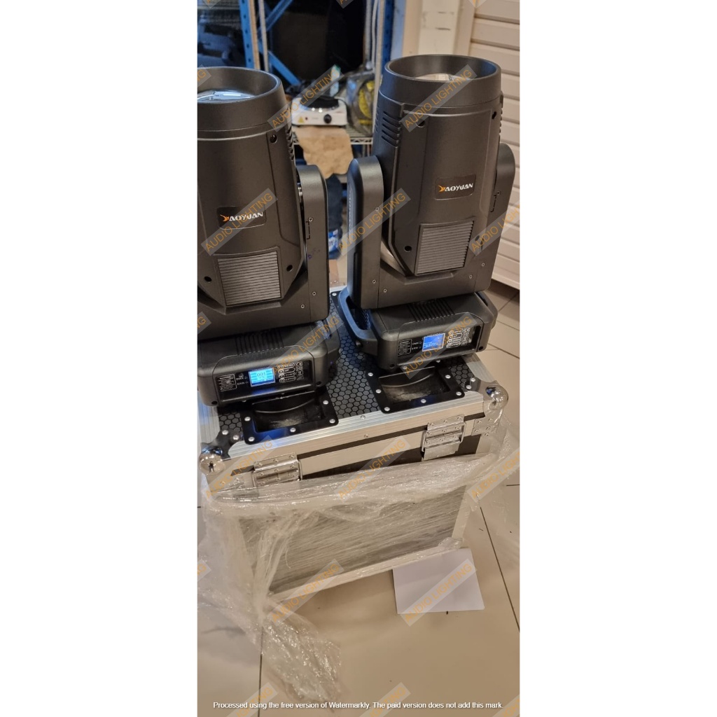 Moving Head Beam 260 watt include hardcase 2 paket
