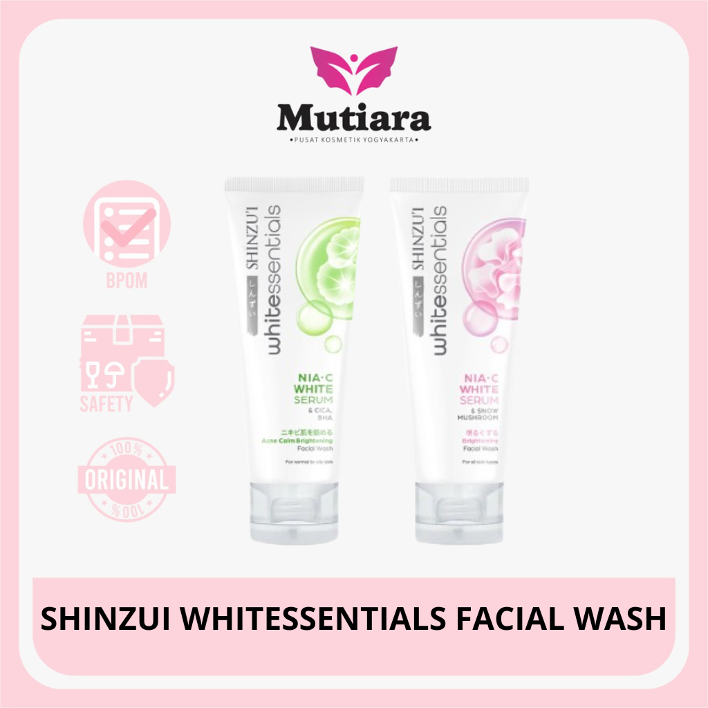 SHINZUI WHITESSENTIALS FACIAL WASH