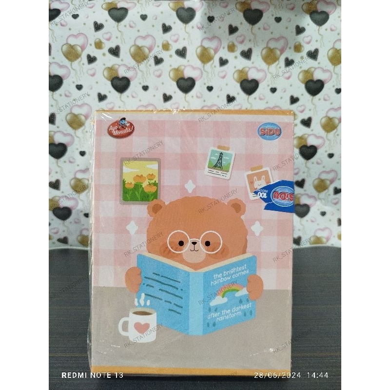

Buku Tulis Kecil SIDU 38 Lembar / Pack Isi 10 Pcs