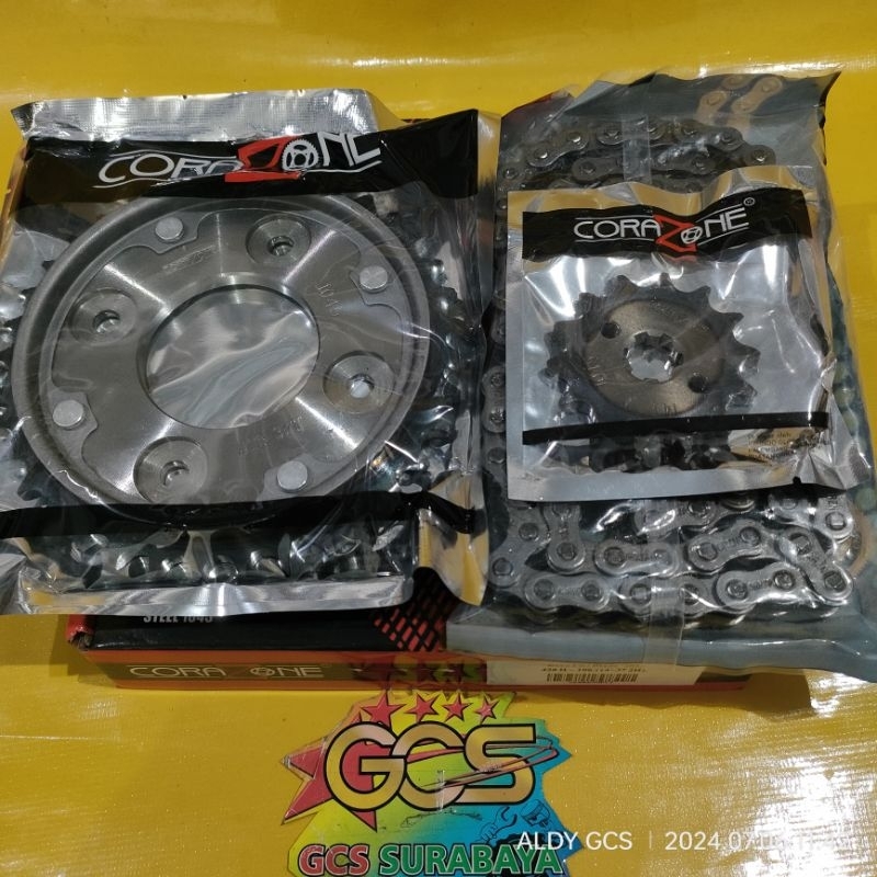 gear set,gear paket,gerset,rantai gir paket full set revo fit,Revo fit fi,Blade new,Blade new fi,Sup