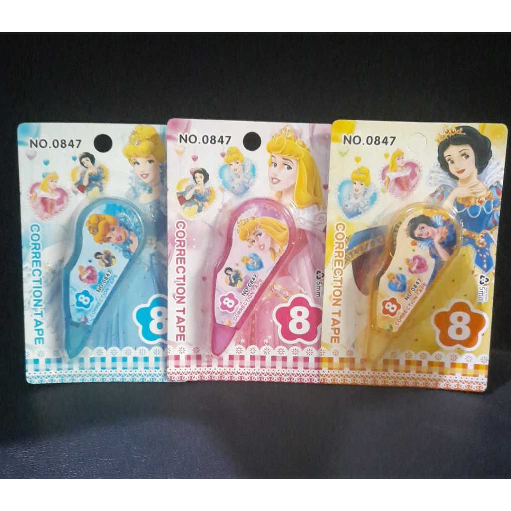 

Correction Tape / Tip-x Kertas 8m motif Princess