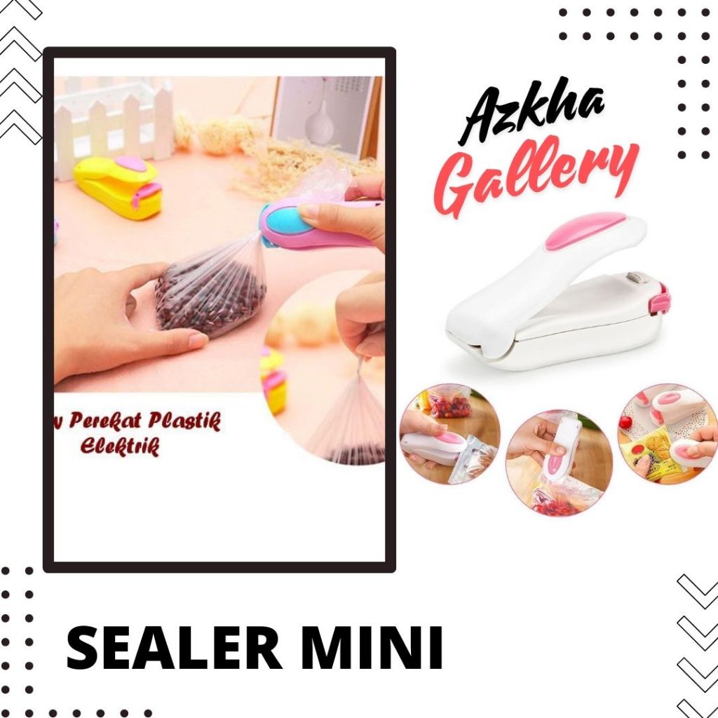 Hand Sealer Plastik Perekat Plastik Elektrik Batrai Perekat Plastik Makanan
