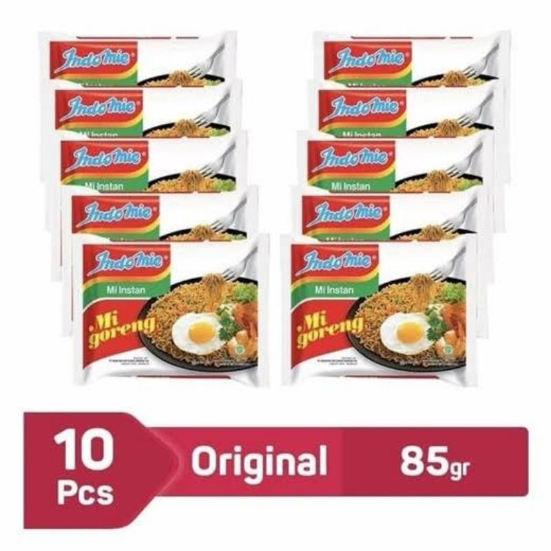 

[Paket MURAH Isi 10 PCS] INDOMIE Goreng 10x80 gram