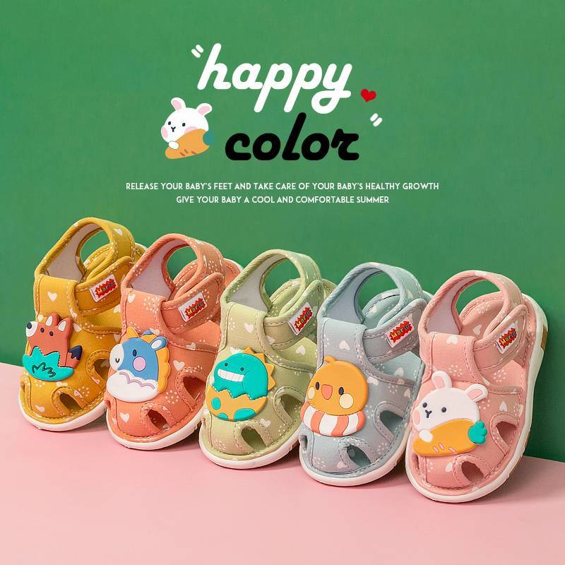 Cheerful Mario sepatu cit cit sepatu bunyi prewalker bayi
