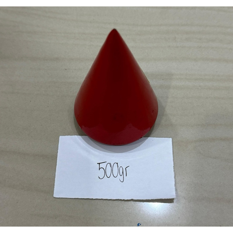 AP WARNA merah 500gram Lot timbangan tukang kerja bangunan 500g bandul benang timbang air lod kerucu