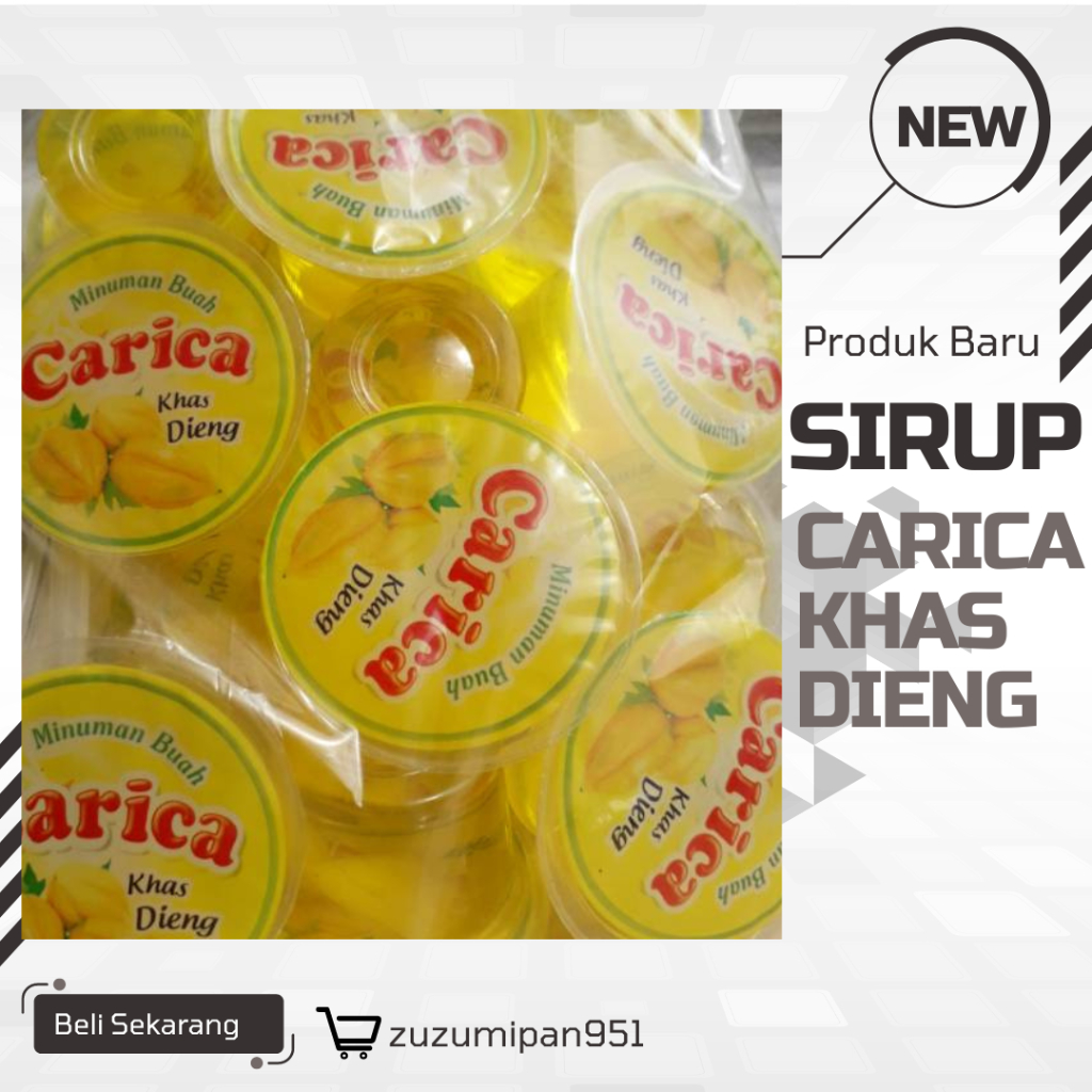 

CARICA|SIRUP/ MANISAN|KHAS DIENG OLEH OLEH WONOSOBO GULA MURNI