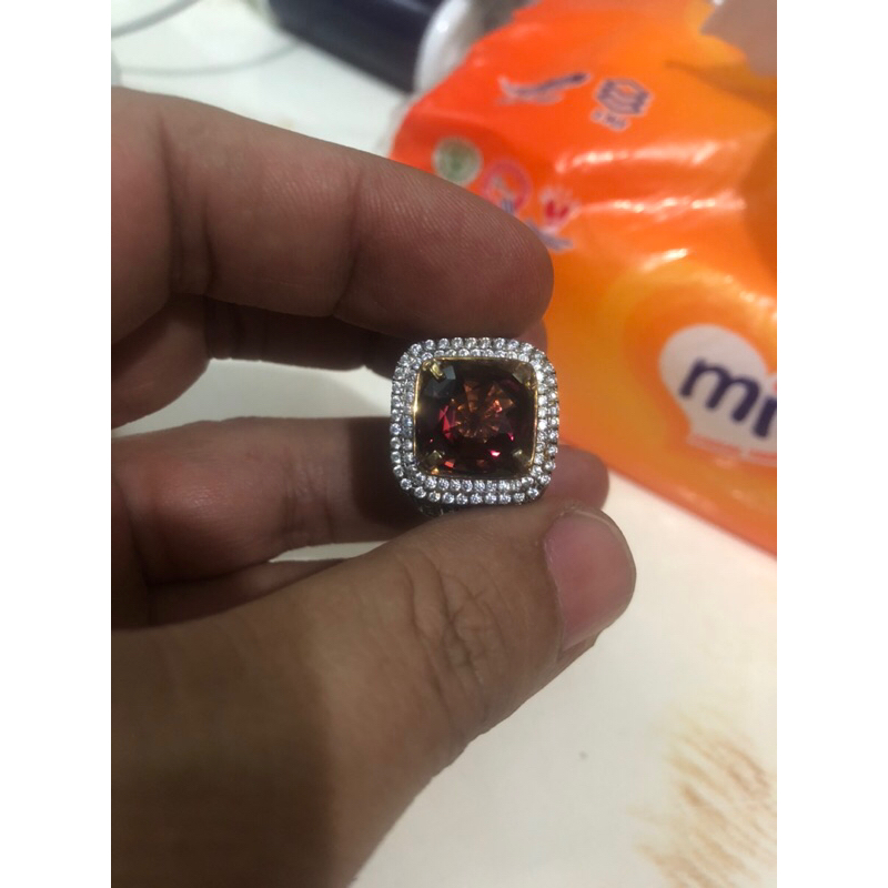 natural rubellite (tourmaline)