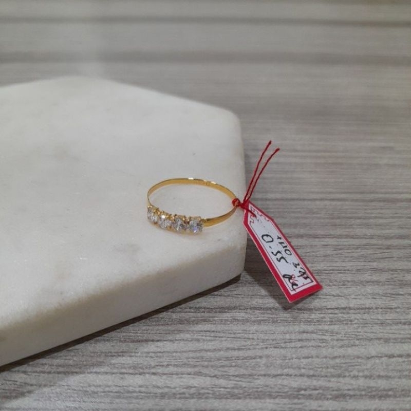 Cincin Emas Asli Model Ad