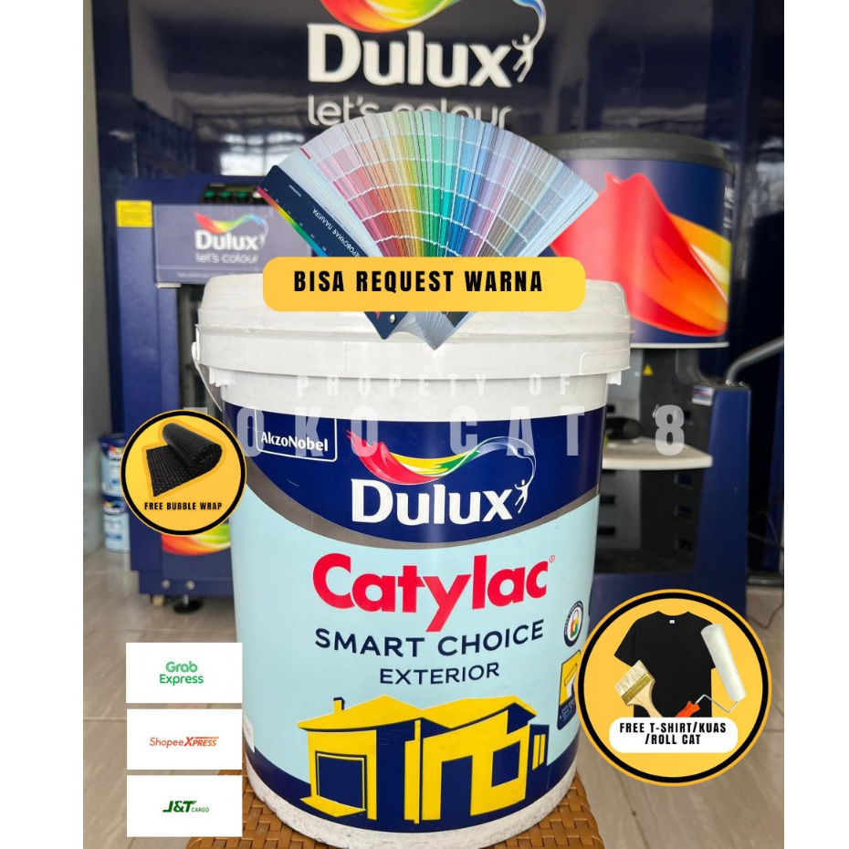 Dulux Catylac SC Exterior Putih Dan Warna 25kg