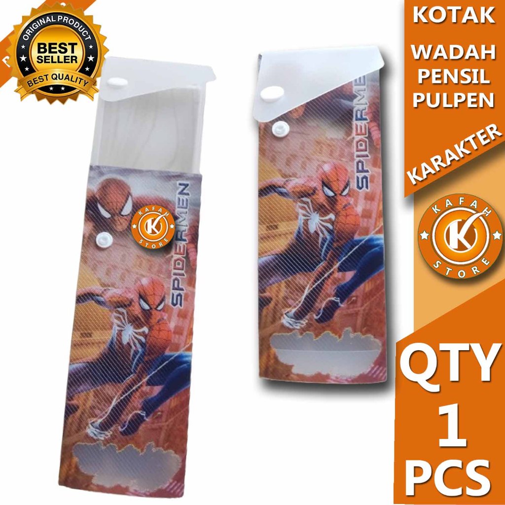 

KOTAK WADAH PENSIL PULPEN ANAK MOTIF KARAKTER kafah store