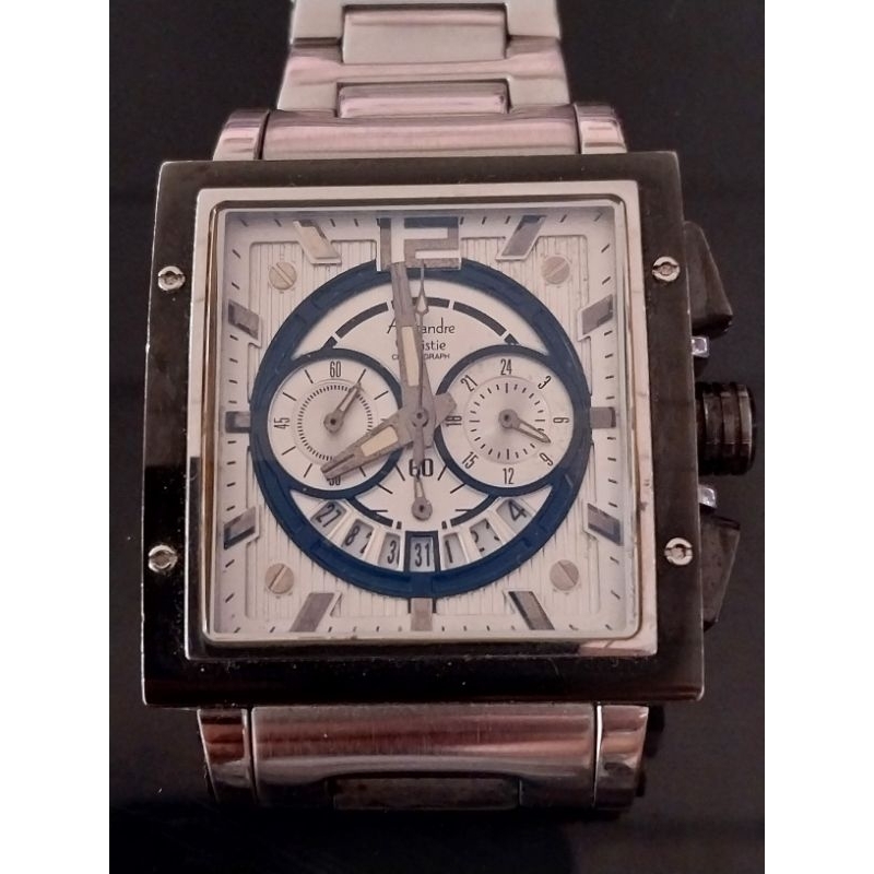 ALEXANDRE CHRISTIE 6161 MC Jam Tangan Pria chrono second 1097