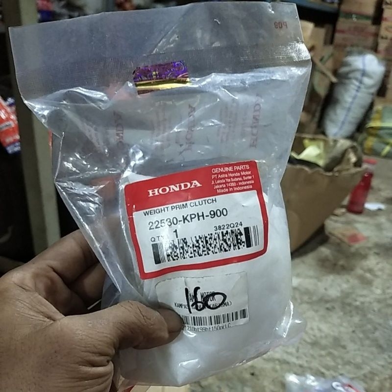 kampas ganda Supra 125 kharisma kanvas kopling weight prim clutch kph original