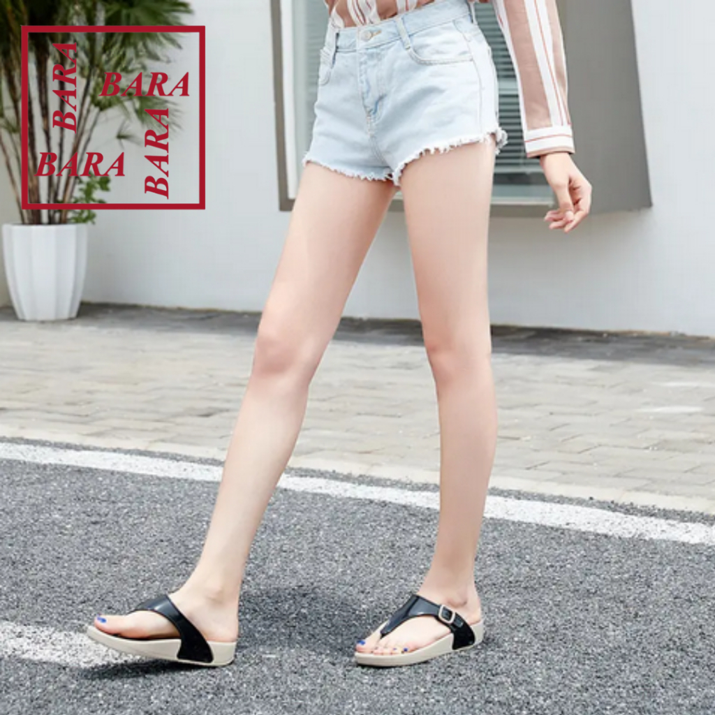 Luofu Sandal Jelly Jepit Wanita E7154-A01S (AZ4)