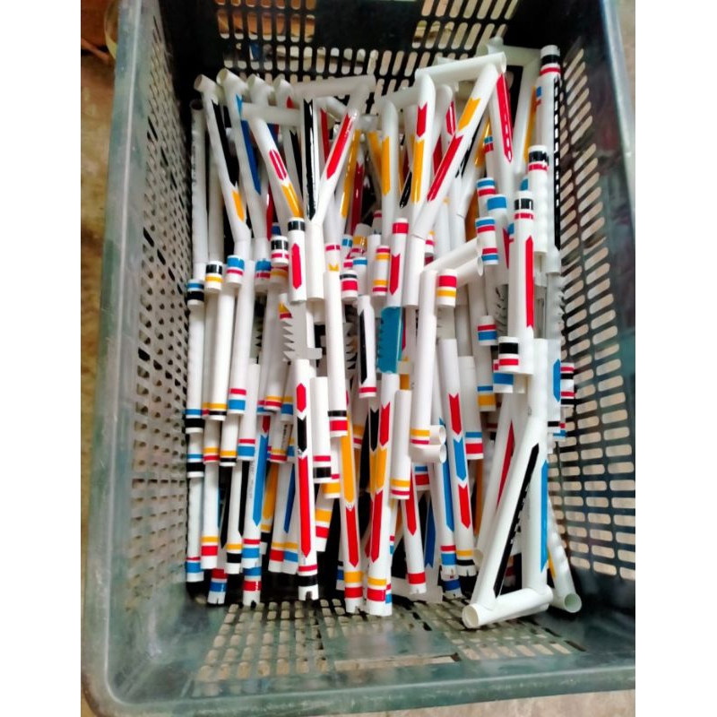 Mainan Tembakan Paralon / Mainan tembak PVC Peluru Karet Mudah di Gunakan Rubber Band Gun 5x tembak 
