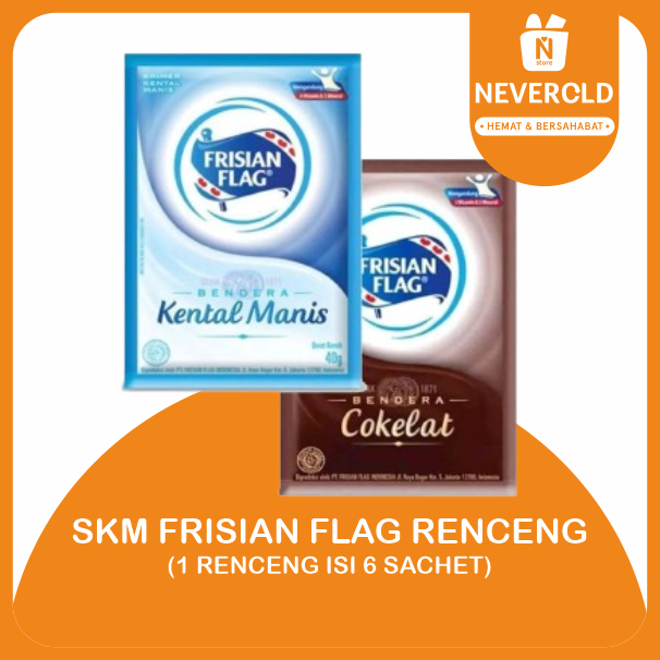 

Frisian Flag Susu Kental Manis Sachet (38gr x 6pcs)