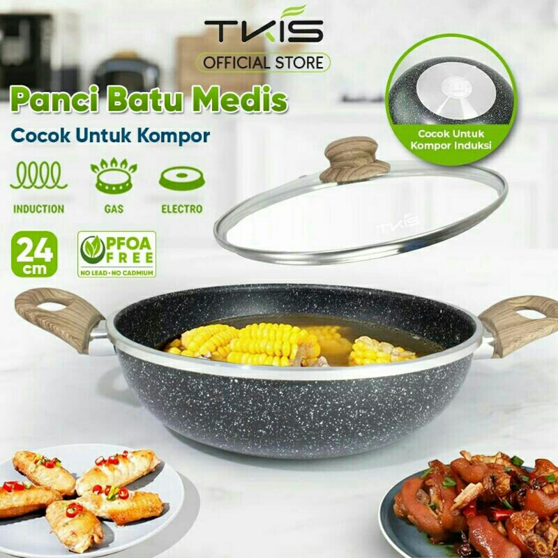 TKIS Wajan Teflon 32cm anti lengket