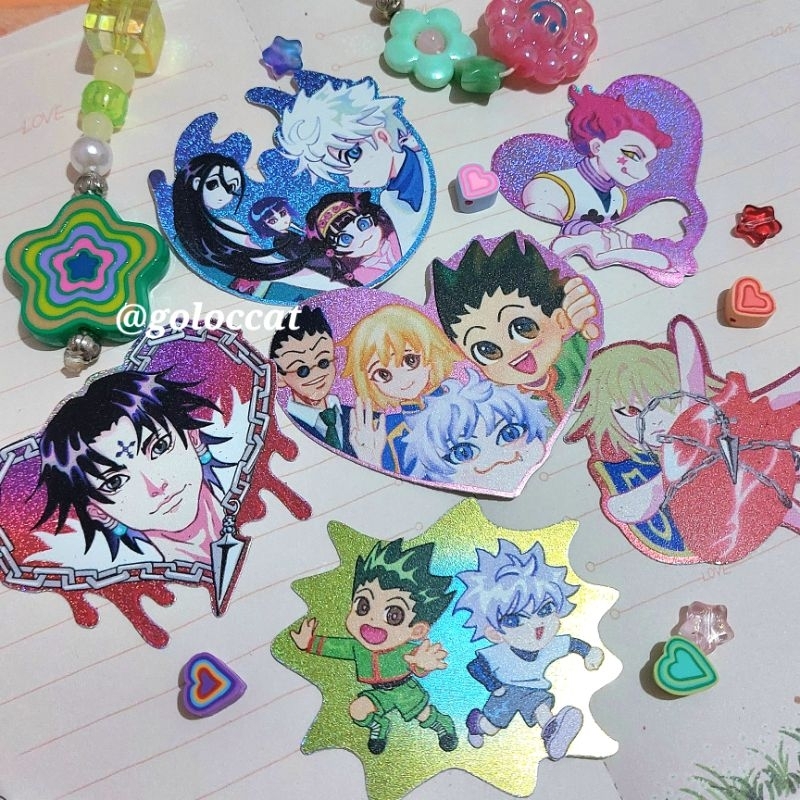 

Hunter x Hunter Hologlitter Stickers