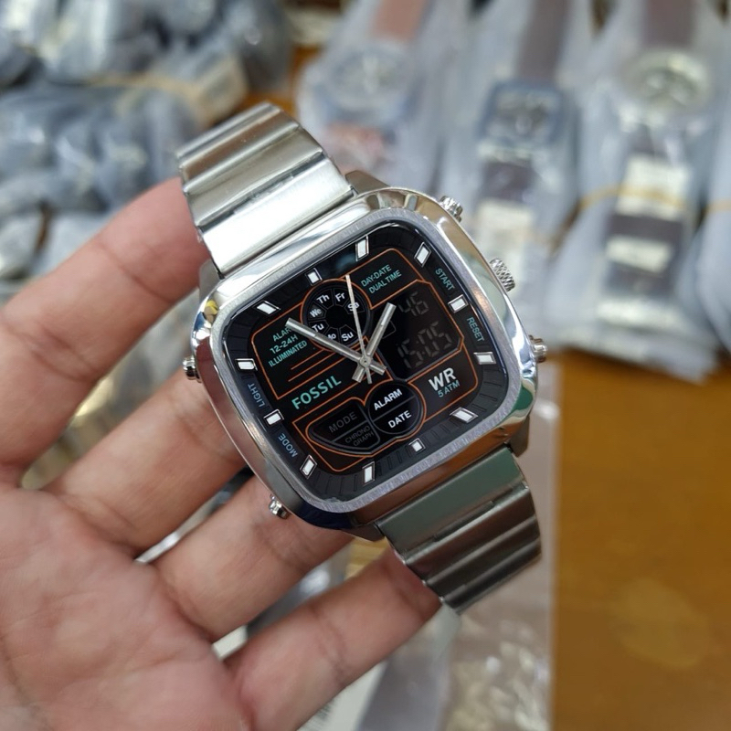 Jam tangan Chronograph - Jam Tangan Pria Chrono Aktif - Tanggal Aktif