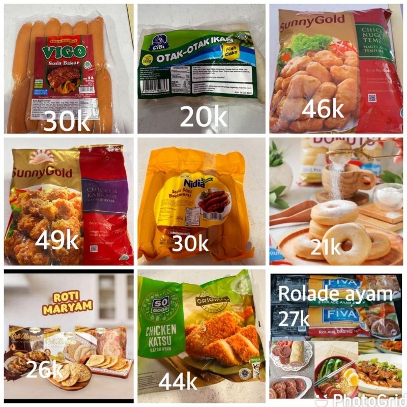 

paket bunde frozen food