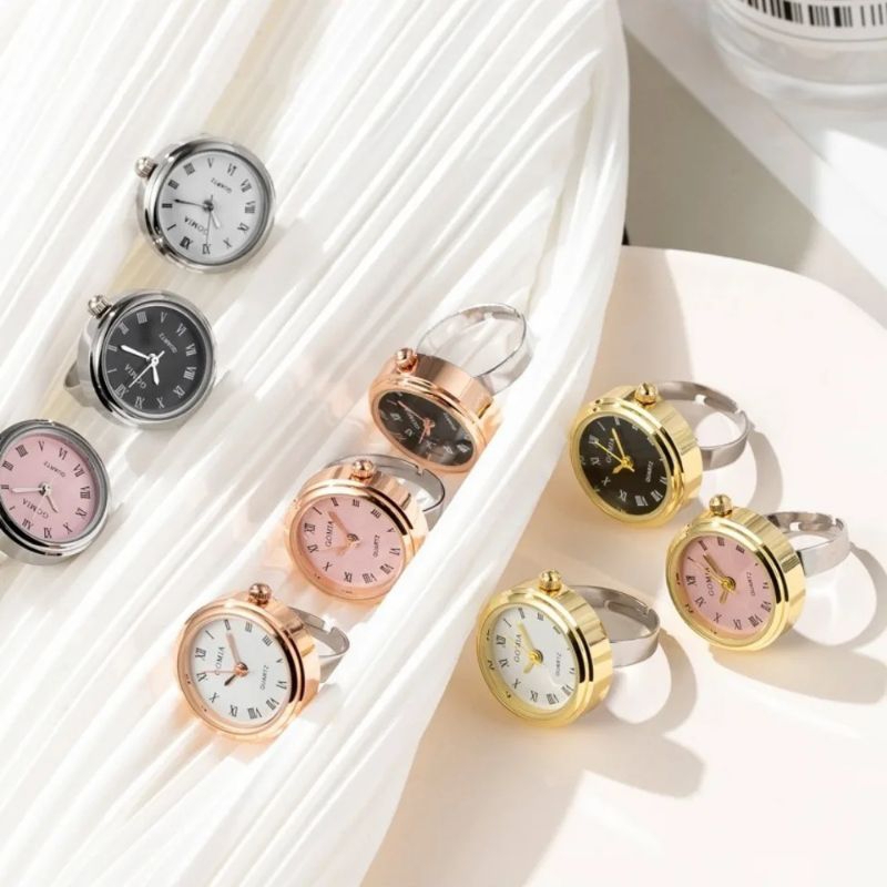 Jam Cincin Jari Jam cincin Mini Terbaru Tahan Air