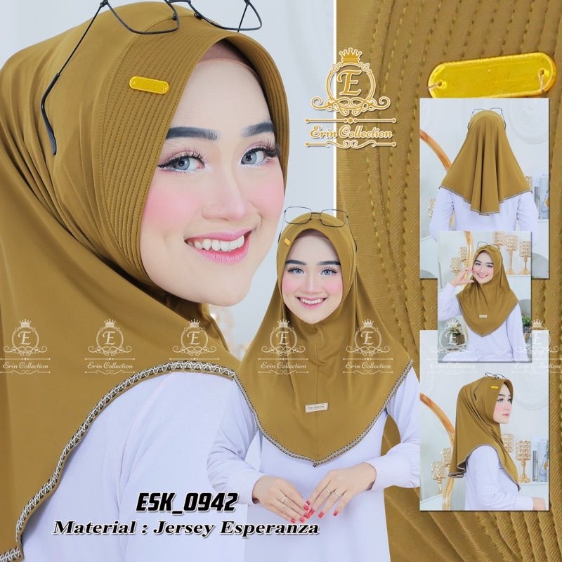 JILBAB INSTAN / HIJAB INSTAN / BERGO INSTAN HAMIDAH ESK_0942 ERIN_COLLECTION