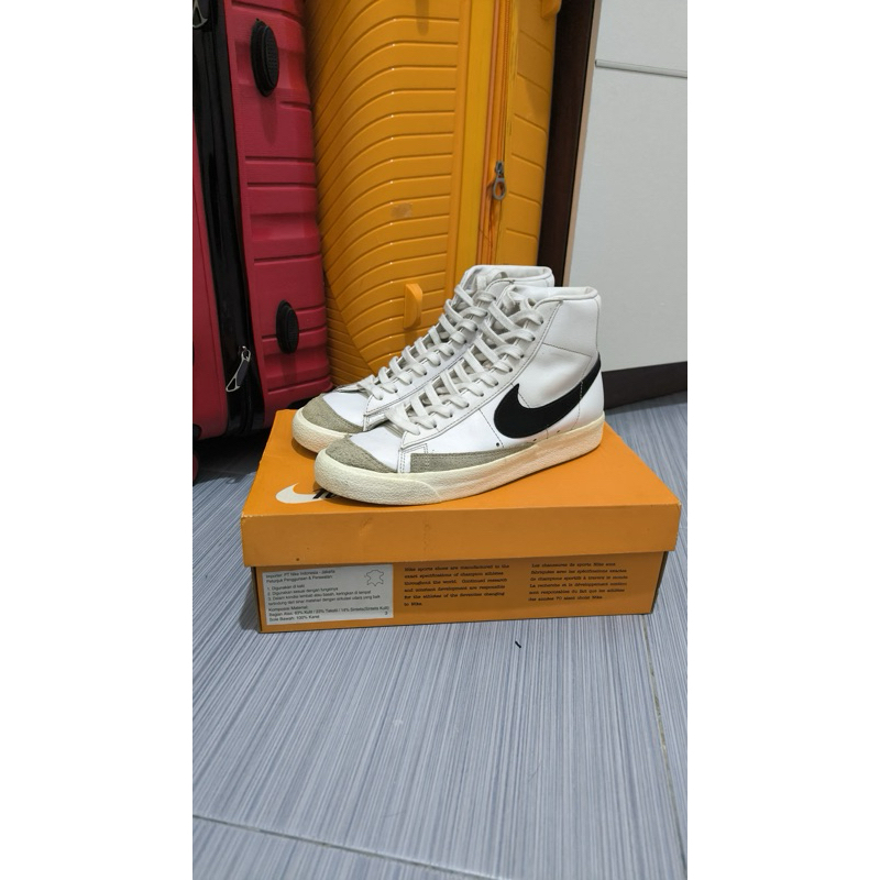 Nike Blazer Black White Original Second