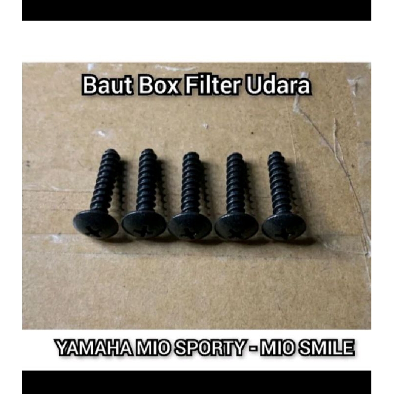 baut box filter udara Yamaha Mio sporty Mio smile