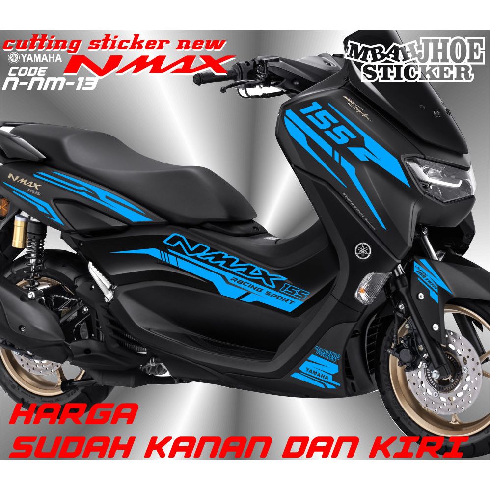 CUTTING STICKER NMAX 155 NEW 2022 STRIPING NMAX BARU