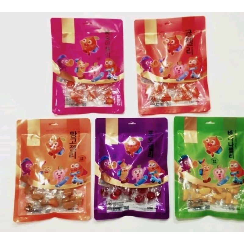 

LIANGGUI JELLY LUNAK PEELED GUMMY PERMEN BUAH