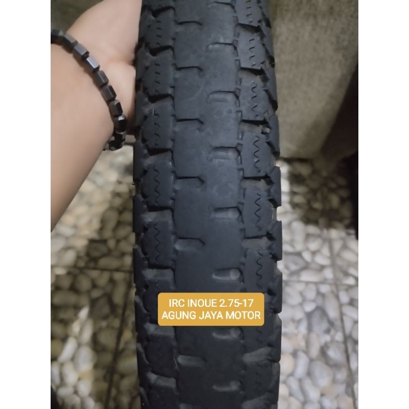 Ban 2.75-17 Ori Copotan Merk IRC INOUE  TubeType