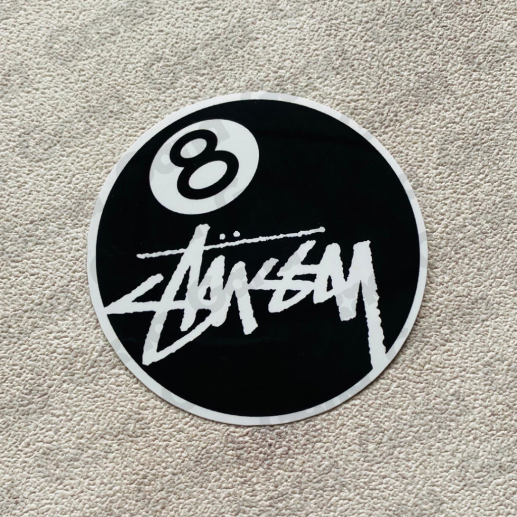 

Stiker Brand Stussy 8 Ball Sticker Stussy Stiker Logo Brand Stussy Sticker Pack Aesthetic Laptop Hp