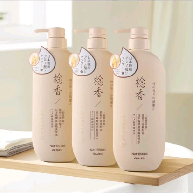 Shampoo / Conditioner Okanen Shampoo Jepang untuk Rambut Berminyak dan Ketombe