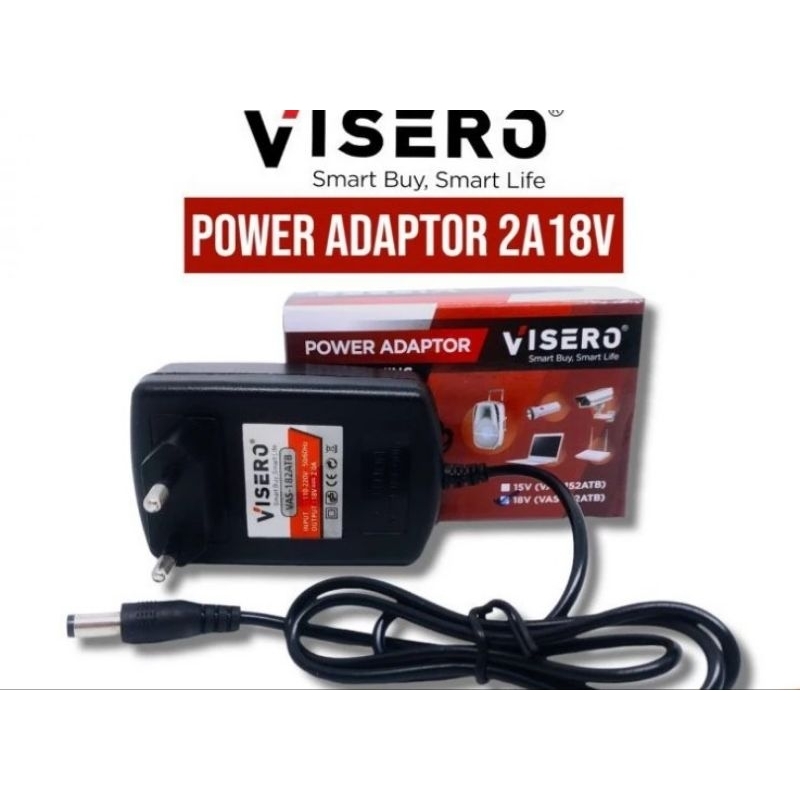 ADAPTOR 18V 2A VISERO