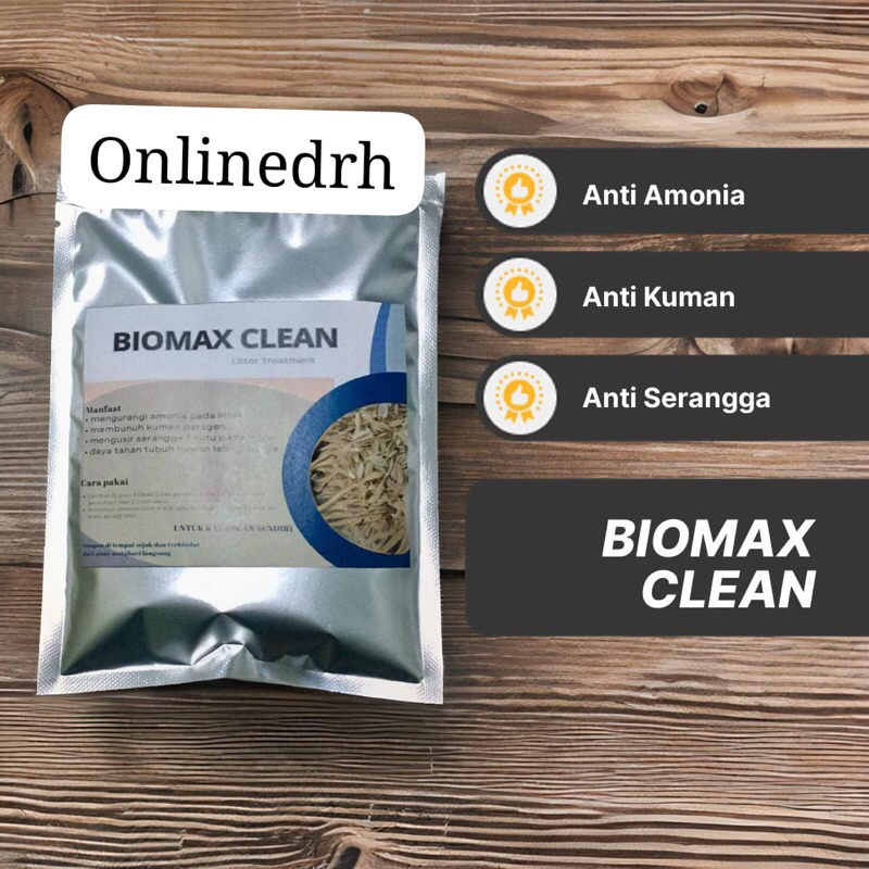 Penghilang Bau Amoniak Kandang & Pengering sekam BIOMAX CLEAN Ramah Lingkungan