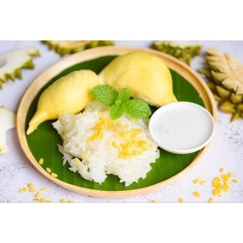 

DISKON BESAR KERIPIK DURIAN DAN MANGGA STICKY RICE CHIPS THAILAND FREEZE DRIED