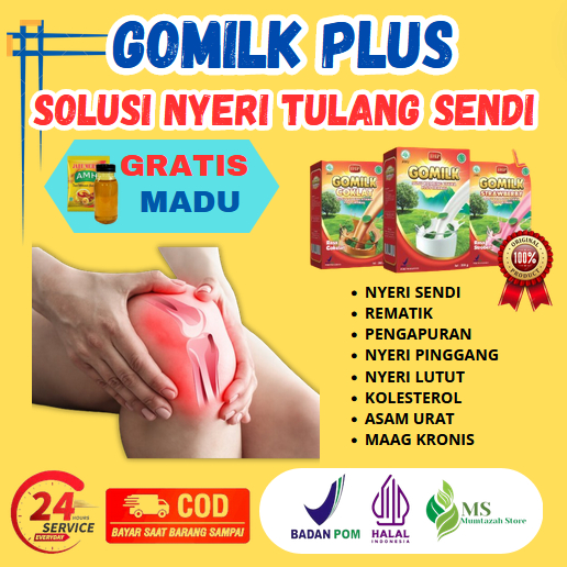 

[ BISA COD + GARANSI ] [ BELI 1 GRATIS JAHE ] [ BELI 3 GRATIS MADU ] GOMILK Susu Kambing Etawa GOMILK Susu Kambing Etawa Plus Herbal Mengatasi Mencegah Nyeri Sendi Lutut Pinggang Rematik Asam Urat