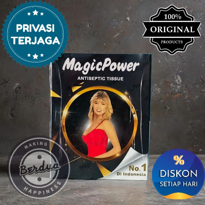 Tisu Magic Power 1 Pack isi 6pcs Tisu mejik MAGICPOWER