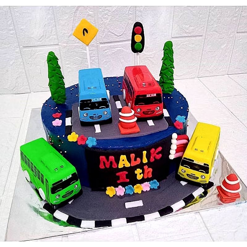 kue ulang tahun Mobil Tayo / kue ultah / kue hbd / kue tart / kue online / kue karakter / kue custom