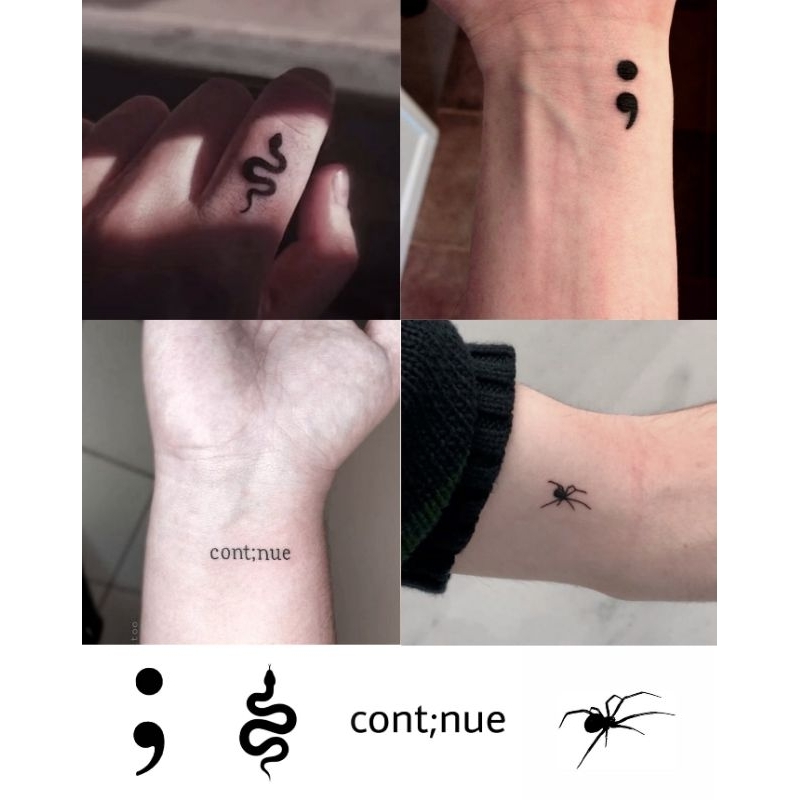 Tatto temporary tatto temporary semi permanen tatto ular semicolom tatto tangan tatto temporary taha