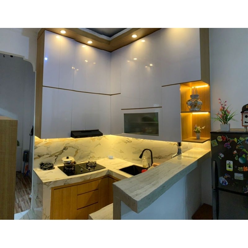 Kitchen Set Minimalis Kitchen Set Hpl Lemari Custome Kabinet Gantung Kitchen Set Murah Kitchen Set M