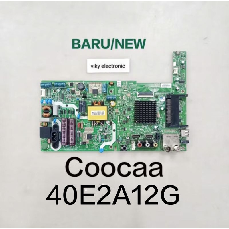 COOCAA 40E2A12G mainboard mb modul mobo mesin tv COOCAA 40E2A12G