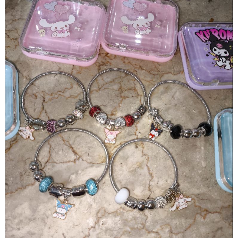 Gelang Pandora Sanrio DAPAT BONUS BOX SANRIO