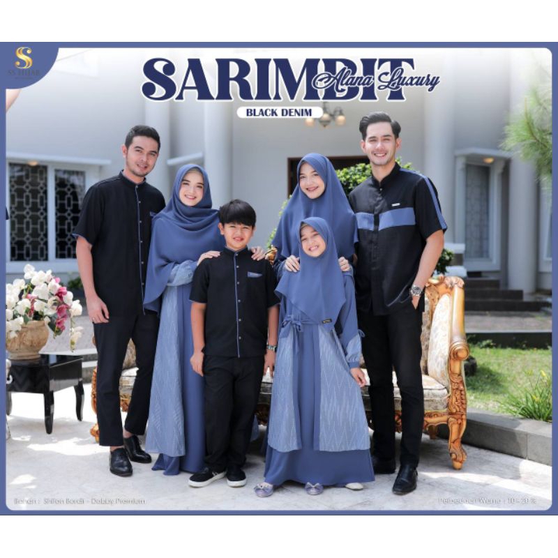 Sarimbit Terbaru Alana Luxury DO Original by Ss Hijab