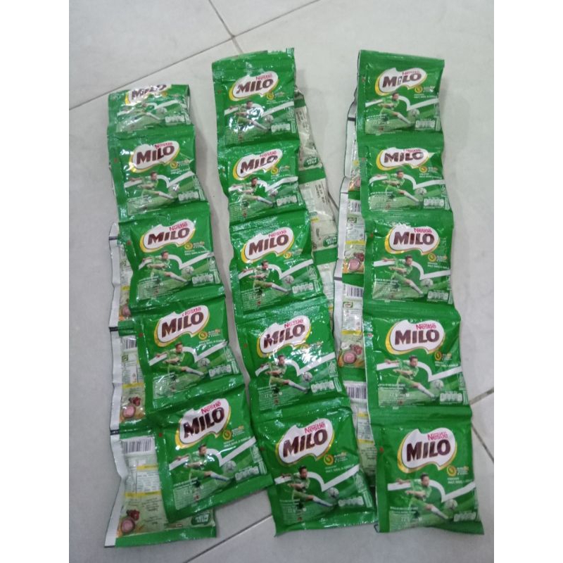 

[Per Renceng] NESTLE MILO ACTIV-GO 22g 》1 Renceng isi 10pcs