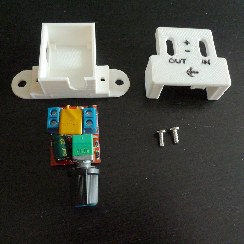 Casing Mini DC PWM Controller Housing