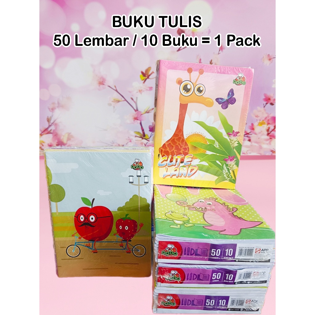 

BUKU TULIS MERK DODO ISI 50 LEMBAR