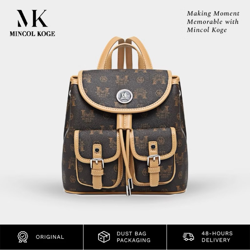 Millea Bags - Tas Selempang Wanita, Fashion, PU Leather ( 1398 ) BACKPACK