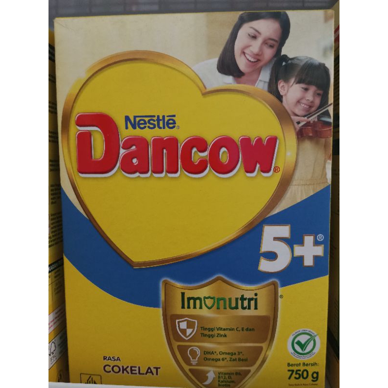 

Dancow 5+ cokelat, madu 750g